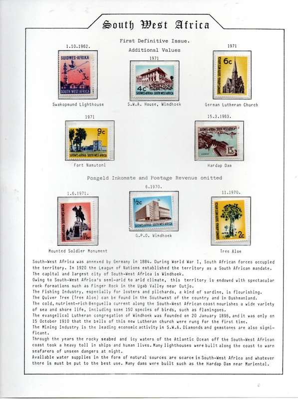 SPRINGBACK ALBUM WITH SWA MINT SETS FROM 1961 TO FINAL 1990 ISSUE. NOT ALL SCANNED. NB: READ BELOW!!