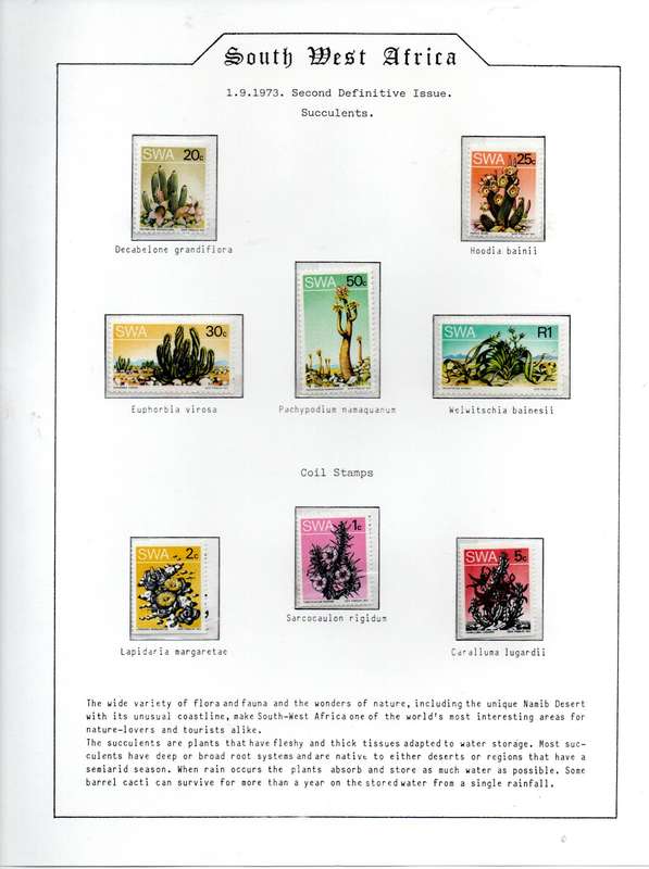 SPRINGBACK ALBUM WITH SWA MINT SETS FROM 1961 TO FINAL 1990 ISSUE. NOT ALL SCANNED. NB: READ BELOW!!