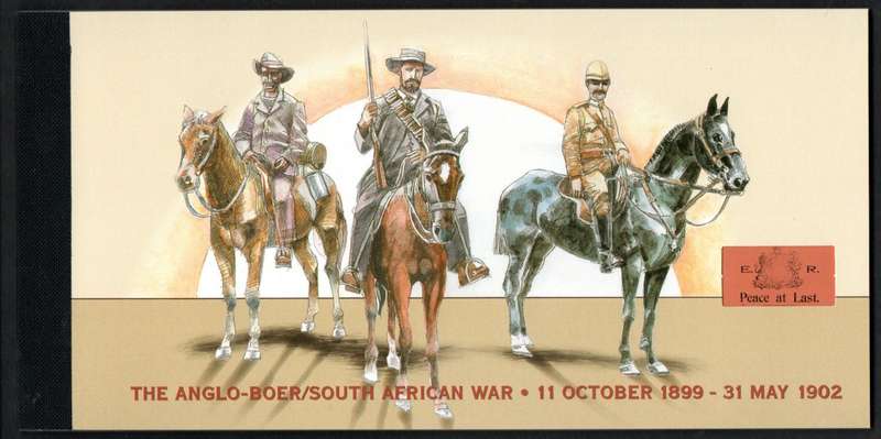 RSA 2002 BOER WAR SOUVENIR BOOKLET MINT AND COMPLETE. AS PER SCAN. CV R230. NICE ITEM.
