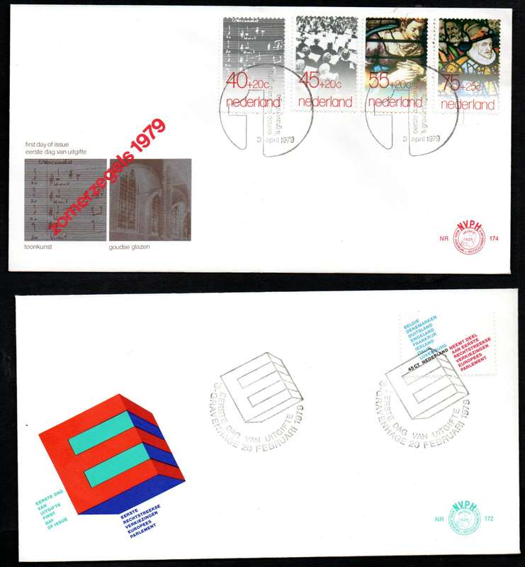 NETHERLANDS SELECTION OF (X28) FIRST DAY COVERS. AS PER SCANS. NICE LOT. RELIST.