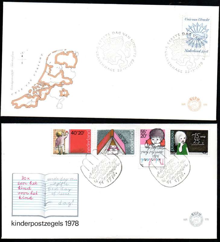 NETHERLANDS SELECTION OF (X28) FIRST DAY COVERS. AS PER SCANS. NICE LOT. RELIST.