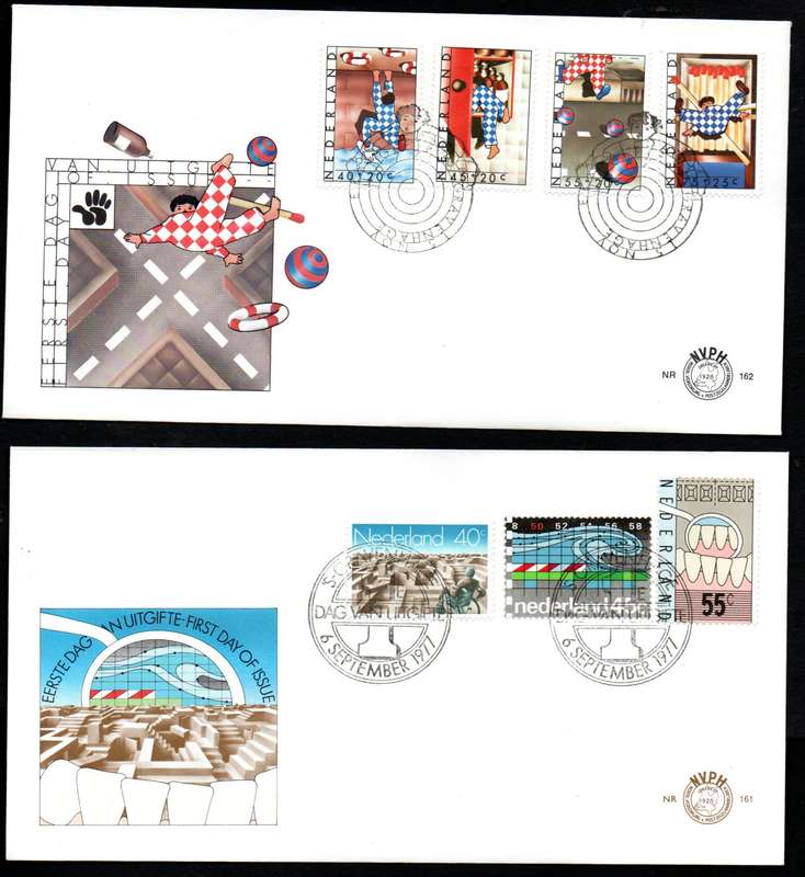 NETHERLANDS SELECTION OF (X28) FIRST DAY COVERS. AS PER SCANS. NICE LOT. RELIST.