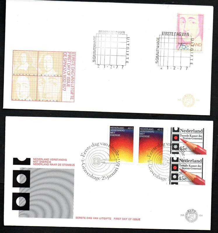 NETHERLANDS SELECTION OF (X28) FIRST DAY COVERS. AS PER SCANS. NICE LOT. RELIST.