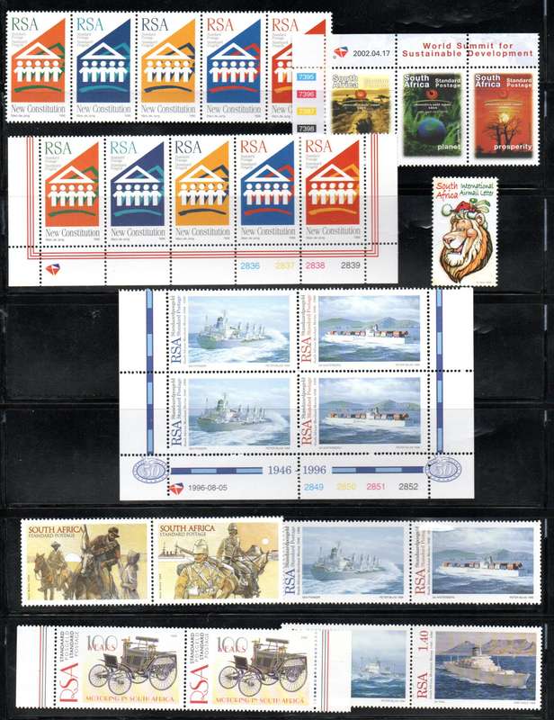 RSA CLEARANCE OF UMM CONTROL BLOCKS, STRIPS, SINGLES ETC. AS PER (X11) SCANS! EXCELLENT TOTAL CV!