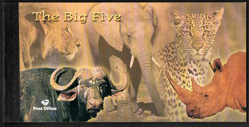 RSA 2001 BIG FIVE BOOKLET NO 54 MINT AND COMPLETE. SACC1375. CV R1000. LOVELY ITEM.