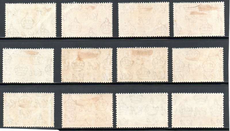 MONTSERRAT 1938-49 KGV MINT SET (*/**) OF (X12). SG101a/112. AS PER SCANS. CV GBP 110! LOVELY SET.