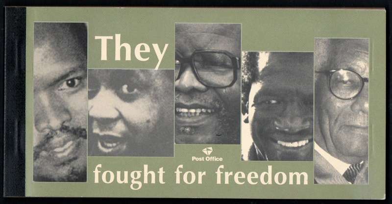 RSA 2003 THEY FOUGHT FOR FREEDOM MINT BOOKLET NO 64 WITH 'UNIQUE EXTRA PAGE 11 AND 12 + MSHEET'.