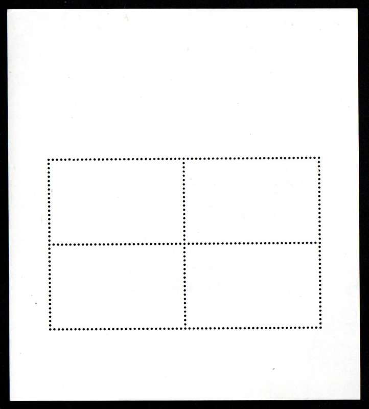 TRISTAN DA CUNHA 1978 AN ARTIST'S VIEW MSHEETS CTO (X3) SIGNED 'ARTIST - ROLAND SVENSSON'.