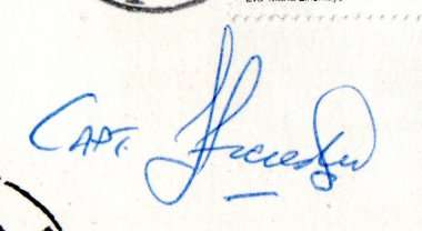 SWA 1990 NAMIB AIR 1ST SCHEDULED FLIGHT WINDHOEK TO VICTORIA FALLS COMMEMORATIVE CARDS (X2) SIGNED.