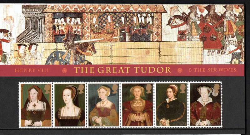 GB 1997 450TH DEATH ANNIV OF KING HENRY VIII PRESENTATION PACK NO 274. CV GBP 10. LOVELY ITEM.