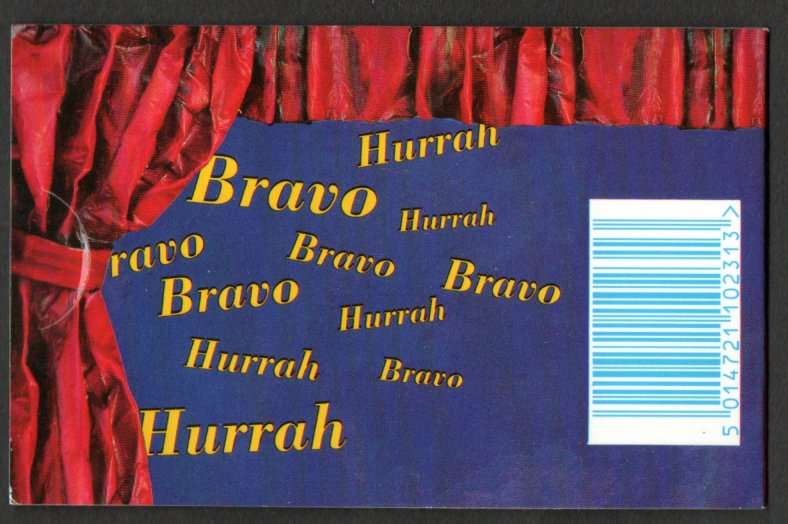 GB 1995-96 GREETINGS STAMPS BARCODE BOOKLET CLOWN DESIGN MINT. SGKX7. CV GBP 11.50. NICE ITEM.