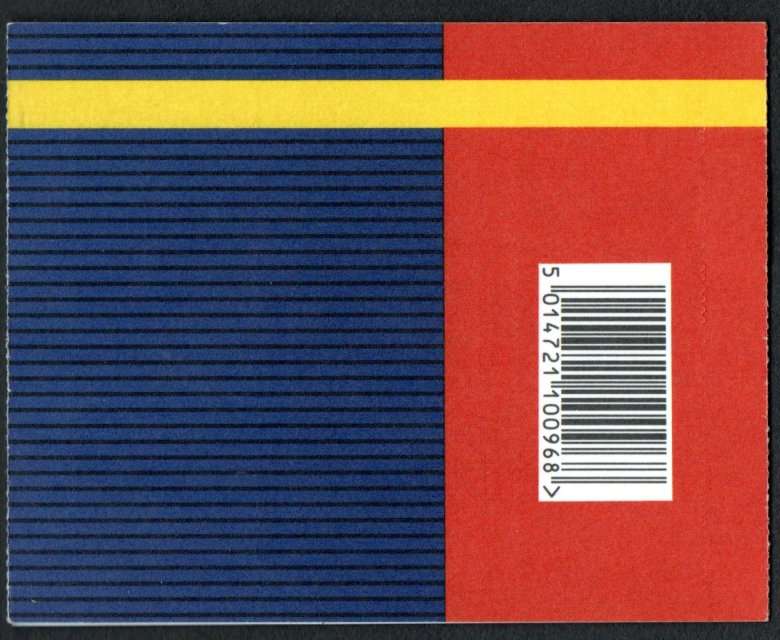 GB 1993 BARCODE SELF-ADHESIVE BOOKLET MINT. (X20) 1ST CLASS STAMPS. SG MG1. CV GBP 20. AS PER SCANS.