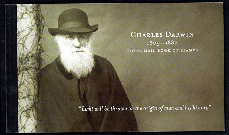 GB 2009 BIRTH BICENTENARY OF CHARLES DARWIN MINT BOOKLET. SGDX45. AS PER IMAGES. CV GBP 20.