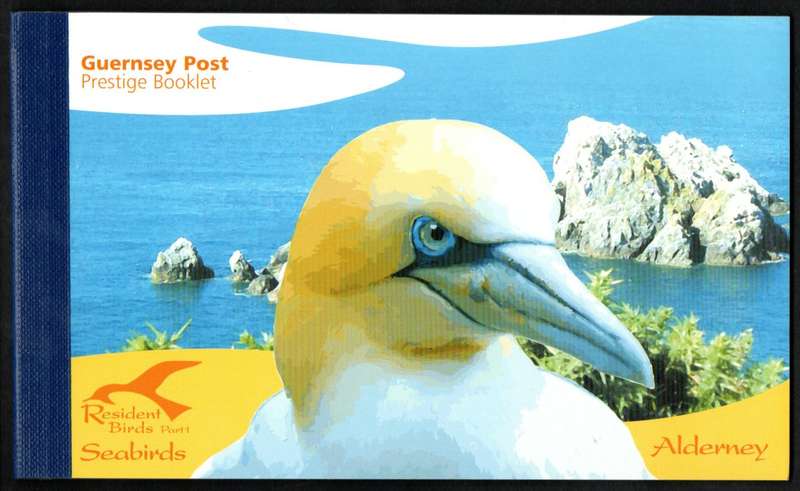 ALDERNEY (GUERNSEY) 2006 RESIDENT BIRDS PART 1 - SEABIRDS MINT AND COMPLETE. ASB16. LOVELY ITEM.