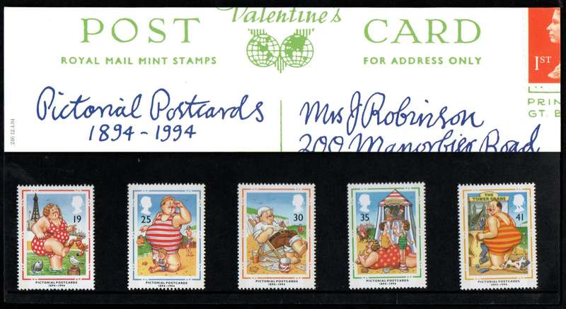GB 1994 CENTENARY OF PICTURE POSTCARDS MINT PRESENTATION PACK NO 246. AS PER SCANS. NICE ITEM.