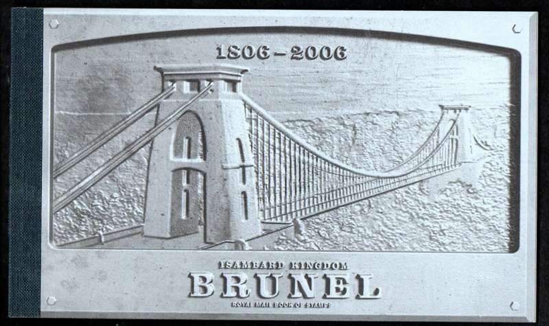 GB 2006 BIRTH BICENTENARY OF ISAMBARD KINGDOM BRUNEL MINT BOOKLET. SG DX36. CV GBP 34. NICE ITEM.