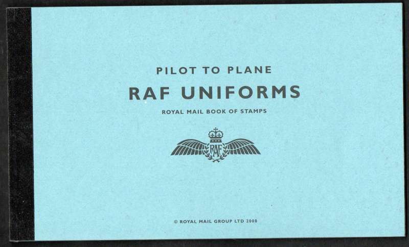 GB 2008 `PILOT TO PLANE` RAF UNIFORMS MINT AND COMPLETE BOOKLET. SG DX42. CV GBP 16. NICE ITEM.
