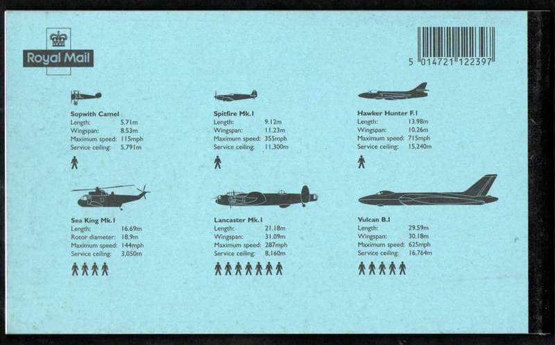 GB 2008 `PILOT TO PLANE` RAF UNIFORMS MINT AND COMPLETE BOOKLET. SG DX42. CV GBP 16. NICE ITEM.