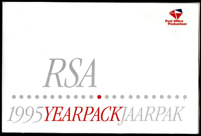 RSA 1995 YEAR PACK OPENED WITH MINT STAMPS. AS PER SCANS.