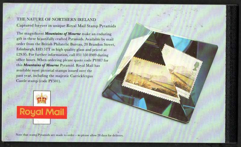 GB 1994 `NORTHERN IRELAND` MINT AND COMPLETE BOOKLET. SG DX16. AS PER IMAGES. CV GBP 28.