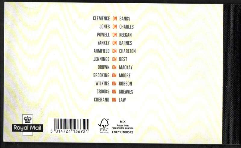 GB 2013 FOOTBALL HEROES MINT PRESTIGE BOOKLET DY7. IN OPENED FOIL PACKAGING. CV GBP 26. NICE ITEM.
