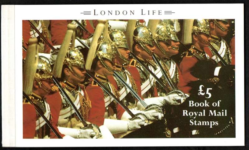 GB 1990 `London Life` mint and complete booklet. SG dx11 - lovely item.