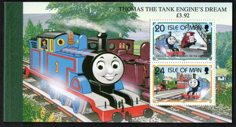 ISLE OF MAN 1995 THOMAS THE TANK ENGINE'S DREAM MINT AND COMPLETE BOOKLET. AS PER SCANS. LOVELY ITEM