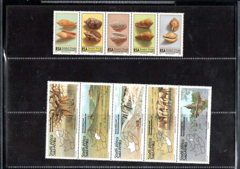 RSA 1995 YEAR PACK OPENED WITH MINT STAMPS. AS PER SCANS.
