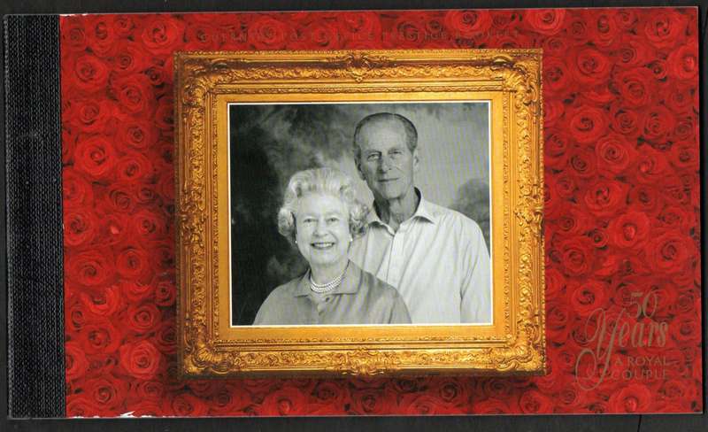GUERNSEY 1997 50 YEARS A ROYAL COUPLE PRESTIGE STAMP BOOKLET MINT. AS PER IMAGES. LOVELY ITEM.