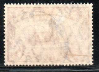 GERMAN SWA 1906-19 1 MARK RED USED SINGLE. LOZENGES WMK. SACC31. AS PER SCANS. CV R1400.