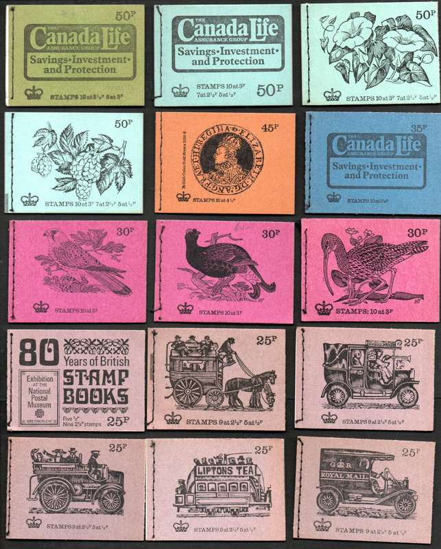 GB SELECTION OF (X25) DECIMAL STITCHED MINT/COMPLETE BOOKLETS. AS PER SCANS. GOOD VALUE LOT.