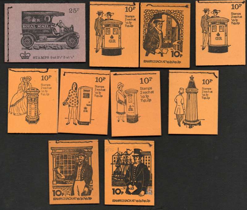 GB SELECTION OF (X25) DECIMAL STITCHED MINT/COMPLETE BOOKLETS. AS PER SCANS. GOOD VALUE LOT.