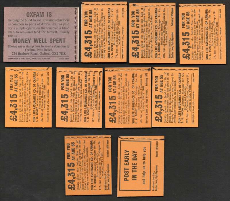 GB SELECTION OF (X25) DECIMAL STITCHED MINT/COMPLETE BOOKLETS. AS PER SCANS. GOOD VALUE LOT.