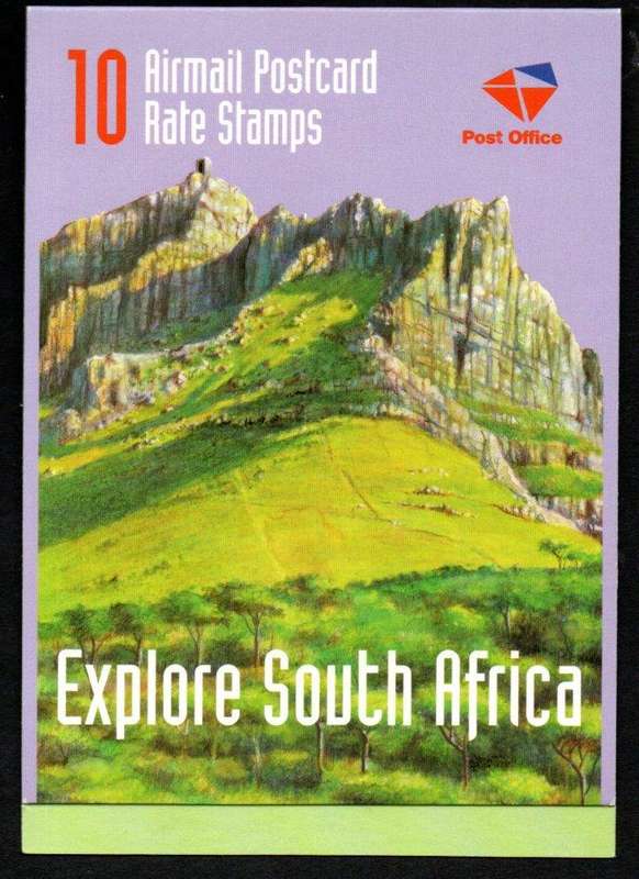 RSA 1998 EXPLORE SOUTH AFRICA MINT AND COMPLETE BOOKLET NO 38 WESTERN CAPE. AS PER SCANS. CV R500.
