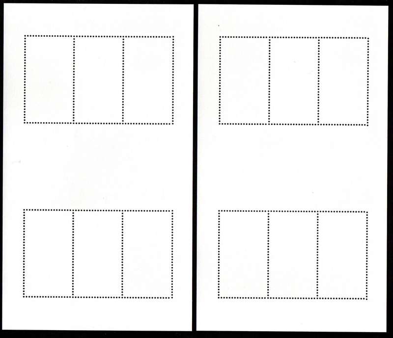 GIBRALTAR 2007 DIAMOND WEDDING ANN SET OF (X4) SHEETS OF (X6) + SINGLES UMM. SG1196/99. CV GBP 57+.