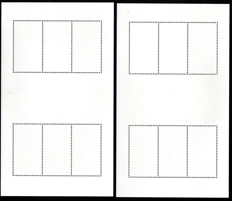 GIBRALTAR 2007 DIAMOND WEDDING ANN SET OF (X4) SHEETS OF (X6) + SINGLES UMM. SG1196/99. CV GBP 57+.