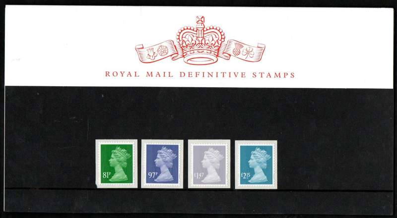 GB 2014 QEII MACHIN DEFINITIVE PRESENTATION PACK NO 99 MINT. AS PER SCANS.