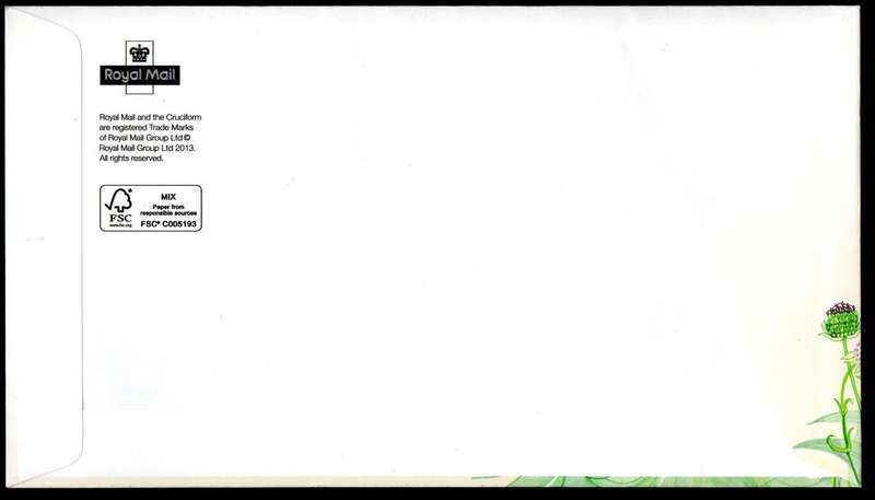 GB 2013 BUTTERFLIES (TALLENTS HOUSE) FIRST DAY COVER. AS PER SCANS. GREAT ITEM.