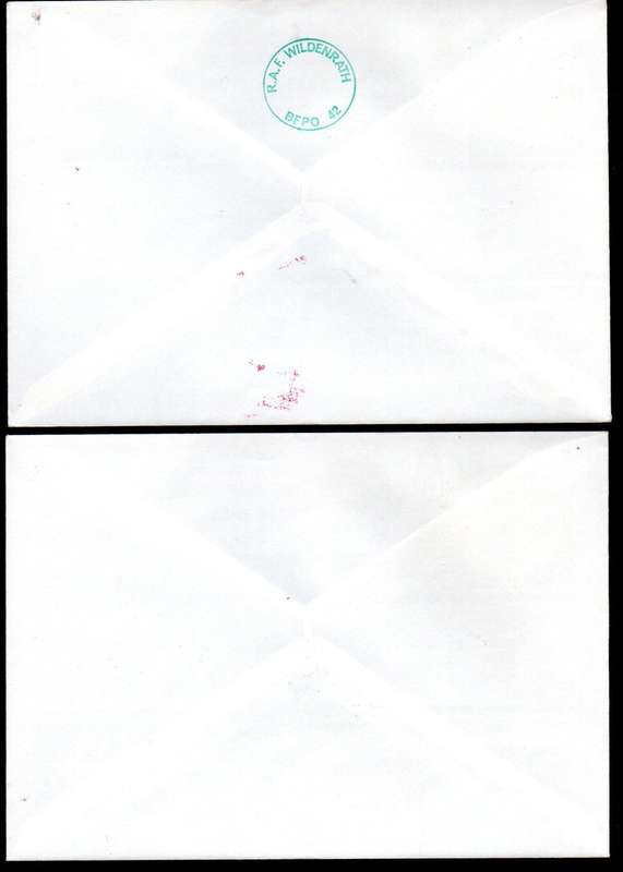 GB 1973 (X2) HOT AIR BALLOON COVERS SIGNED 'PILOT' ETC. AS PER SCANS.