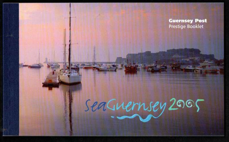 GUERNSEY 2005 SEA GUERNSEY COMPLETE MINT PRESTIGE BOOKLET SB78. AS PER IMAGES. GREAT ITEM.