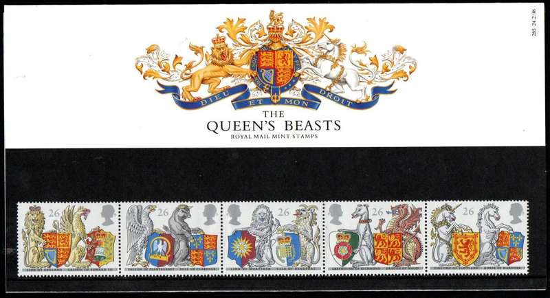 GB 1998 650TH ANNIV OF THE ORDER OF THE GARTER MINT PRESENTATION PACK NO 285. AS PER SCANS.