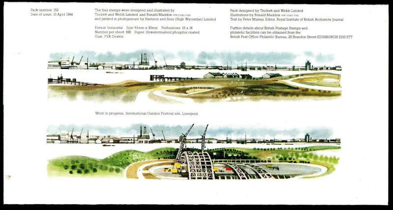 GB 1984 URBAN RENEWAL MINT PRESENTATION PACK NO 152. AS PER SCANS.
