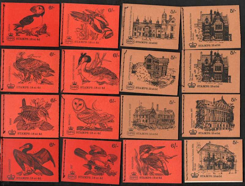GB SELECTION OF (X22) DECIMAL STITCHED MINT/COMPLETE BOOKLETS. AS PER SCANS. GOOD VALUE LOT.