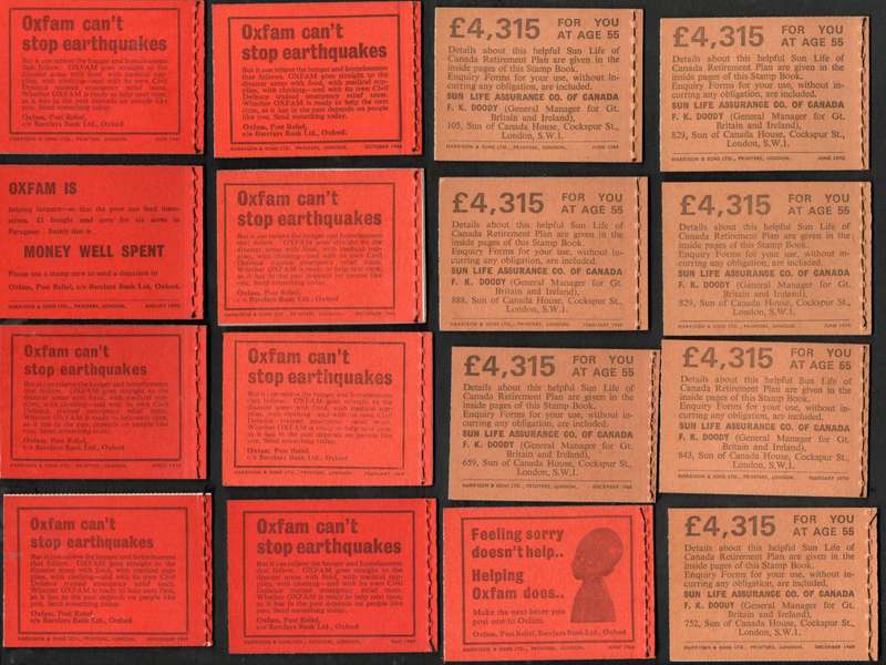 GB SELECTION OF (X22) DECIMAL STITCHED MINT/COMPLETE BOOKLETS. AS PER SCANS. GOOD VALUE LOT.