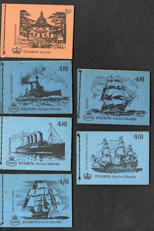 GB SELECTION OF (X22) DECIMAL STITCHED MINT/COMPLETE BOOKLETS. AS PER SCANS. GOOD VALUE LOT.