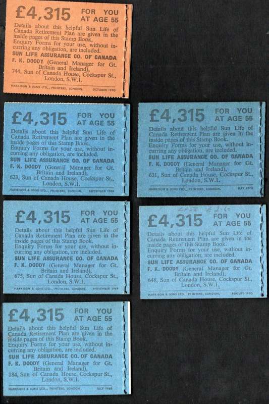 GB SELECTION OF (X22) DECIMAL STITCHED MINT/COMPLETE BOOKLETS. AS PER SCANS. GOOD VALUE LOT.