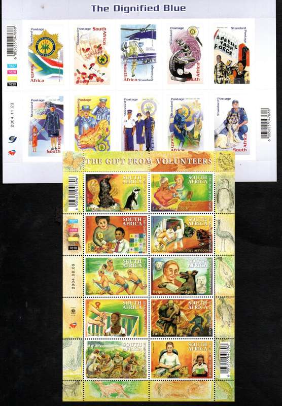 RSA SELECTION OF (X9) SHEETS/SHEETLETS. AS PER (X4) SCANS. TOTAL CV R2100+.  NICE LOT.