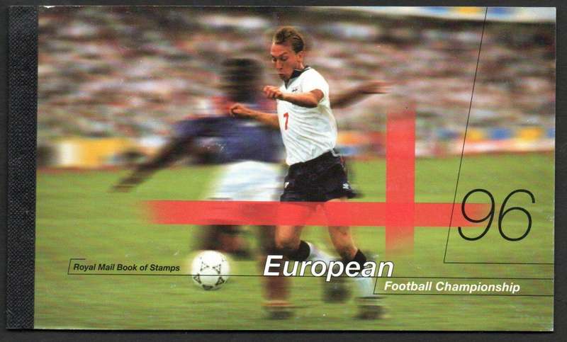 GB 1996 EUROPEAN FOOTBALL CHAMPIONSHIP MINT AND COMPLETE BOOKLET. SGDX18. CV GBP 20. NICE ITEM.