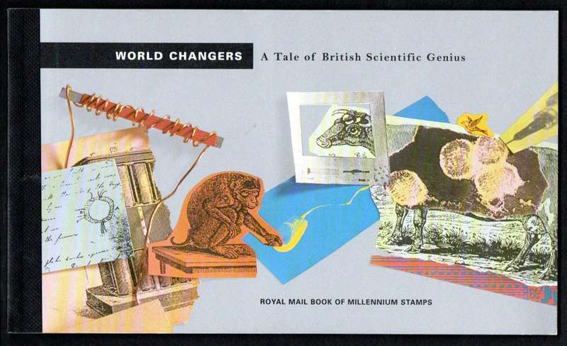 GB 1999 WORLD CHANGERS MINT PRESTIGE BOOKLET DX23. AS PER IMAGES. CV GBP 35. FANTASTIC ITEM.