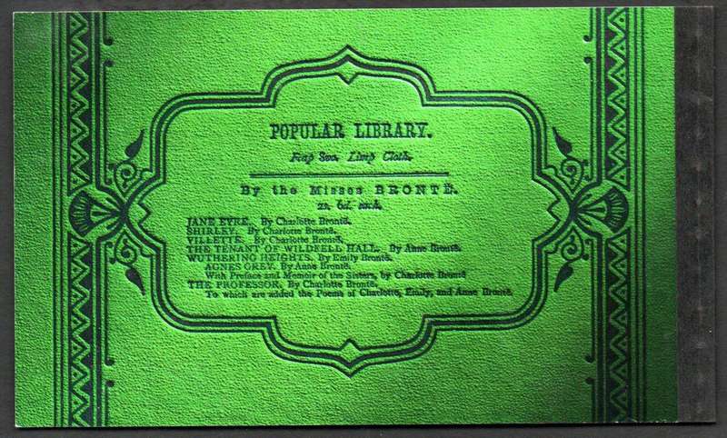 GB 2005 THE BRONTE SISTERS MINT PRESTIGE BOOKLET. DX34. CV GBP 28. AS PER IMAGES.
